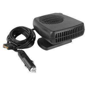 Rally 12V Auxiliary Automotive Heater Fan Dash Defroster Portable Car