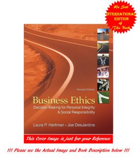 Business Ethics Decision Making for Personal Integrity Social