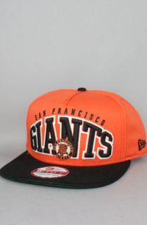123SNAPBACKS San Francisco Giants Snapback HatNE Arch LogoOrangeBlack