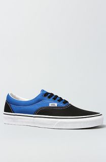 Vans Footwear The Era Sneaker in Black Snorkel Blue