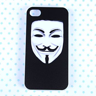 New V for Vendetta Anonymous Guy Fawkes Mask Skin Hard Case Cover for