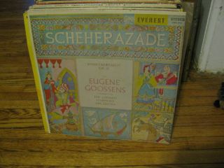 Rimsky Korsakov Scheherazade Vinyl LP Eugene Goossens