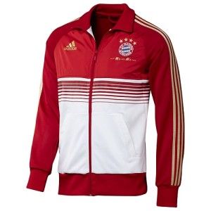 Adidas FC Bayern Munich Anthem Jacket Mens Large L Track Top Soccer