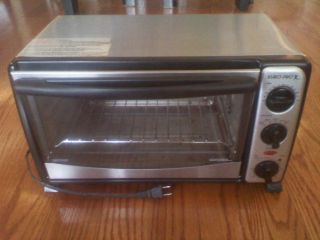 Euro Pro Toaster Convection Oven Stainless Steel