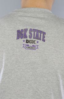 DGK The DGK State Of Mind Tee in Athletic Grey