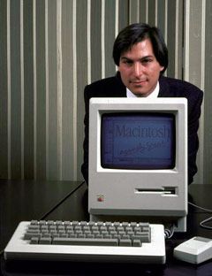 ORIGINAL MACINTOSH / MAC 128k COMPUTER SYSTEM, 1984   STEVE JOBS