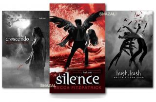 Becca Fitzpatrick Hush Hush Series Novel Collection 3 Books Set New
