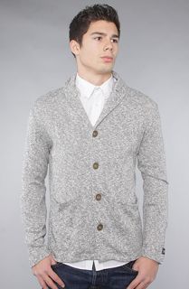 Obey The Harbor Cardigan in Heather Grey