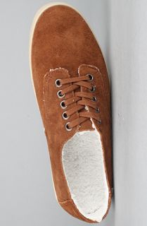 Vans Footwear The EStreet Sneaker in Brown Fleece