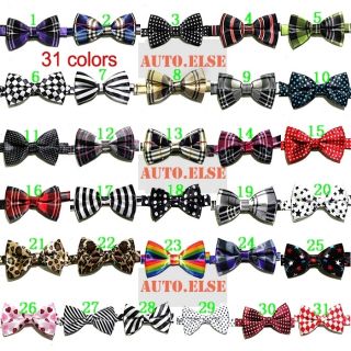  31 Color Fancy Satin Mens Womens Tuxedo Necktie Tie Bow Tie