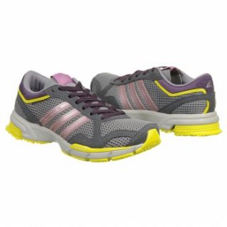 Athletics adidas Womens Marathon 10 Grey/Purple/Lime 