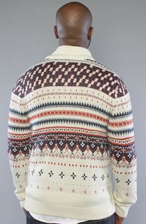 LRG The Strong Ale Sweater in Light Cream