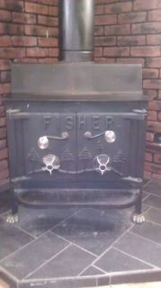 Fisher Grandma Bear Wood Stove with Bear Claw Feet ~ Antique