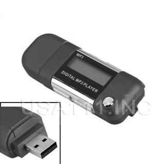 New 8GB Black MP3 Media Player USB FLash Drive FM Radio Voice Recorder