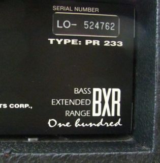 powered on fender bxr 100 extended range bass guitar combo amplifier
