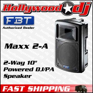 FBT Maxx 2A 2 Way 10 250W Active Powered DJ PA Speaker Loudspeaker