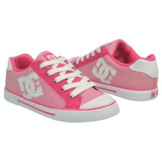 Athletics DC Shoes Womens Chelsea White/White/C Pink 