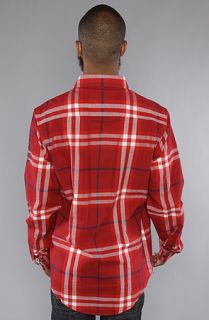 DGK The From Nothing Flannel Buttondown Shirt in Burgundy : Karmaloop