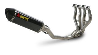  ZX 10R Akrapovic Evolution Full Exhaust Oval Carbon Fiber