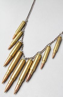 SOOS Rocks Jewelry The Antique Bullet Bib Necklace