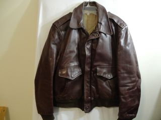 Vintage Flight Jacket Leather 40s 50S