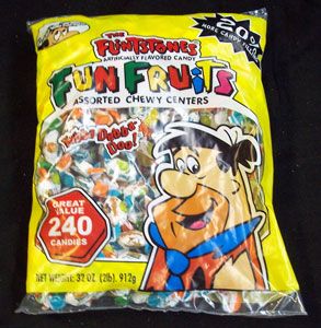 detailed description flintstones fun fruits 240 count bag assorted