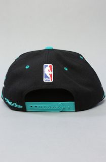 Mitchell & Ness The Diamond Snapback Hat in Black Teal