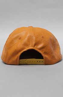 Joyrich The PU Quilted Cap in Camel Concrete