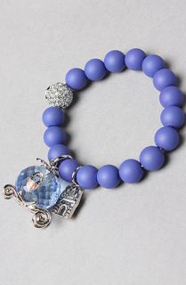 Disney Couture Jewelry The Icon Collection Tinkerbell Bracelet in Blue