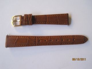 Festina Brown Genuine Leather 15mm Watch Band 7