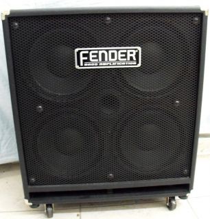 Fender Rumble 410 Cabinet 4x10 Guitar Amplifier 1 000W Bass Speaker