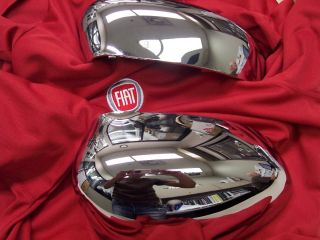 Cinquecento Fiat 500 chrome outside mirror covers Mopar accessory new