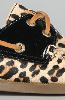 Sperry Topsider The Two Eye Boat Shoe in Leopard Pony