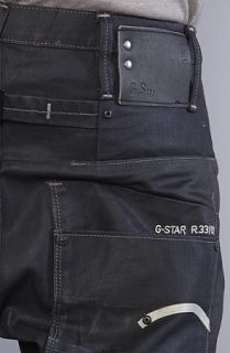 Star The Blade Slim Fit Jeans in Vintage Aged Worn Blue Wash