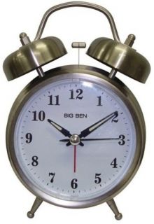   Big Ben 70010 Extra Loud Twin Bell Battery Operated Alarm Clock