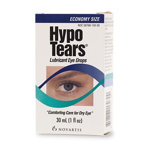 Hypo Tears Lubricant Eye Drops Sterile Economy Size 1 fl oz 30 ml