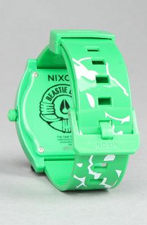 Nixon The Time Teller P Beastie in Green