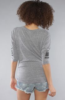 obey the 0 89 jersey tri blend dolman tee in heather gray this product