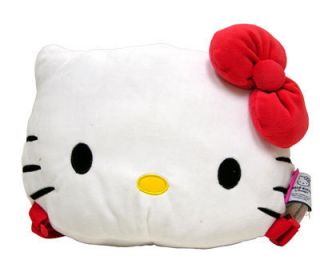 Sanrio Hello Kitty Pillow Flat Head Doll Plush Travel Gift Backpack