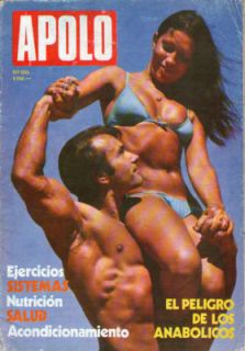 Apolo Lou Ferrigno Frank Zane Magazine Argentina 1978