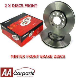 Mintex Front Brake Discs for Fiat Doblo 1 2 2005 2010