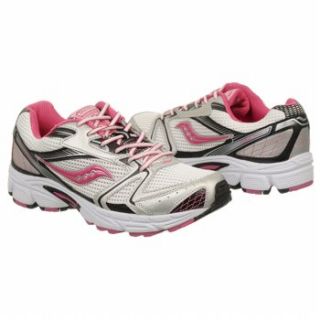 Athletics Saucony Kids Cohesion 5 LTT Pre/Grd Silver/Hot Pink/Blk