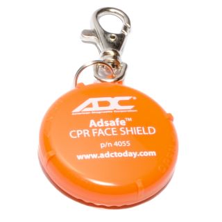 the adsafe cpr face shield features a user friendly design to protect