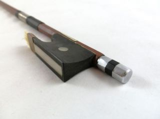 Old Vintage Wooden Violin Bow from Estate 26 5 Korea ID2