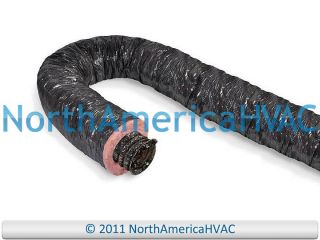  Flexible Flex Duct Ducting Black R4 2 inch Heating Cooling