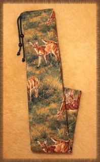 Littleleaf Native American Flute Cases White Tail Deer Up to 25 5 in