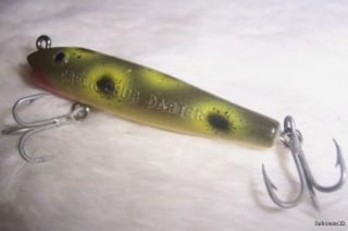 Small Fly Rod Creek Chub Darter Fishing Lure Bait Great Color Frog
