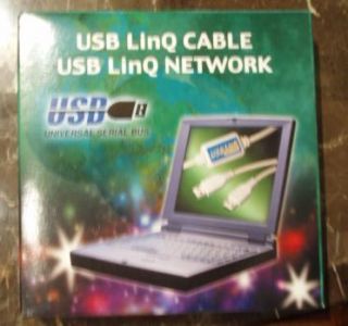 USB Easy File Transfer Cable PC Link Bridge System New