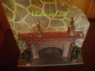 Christmas Thanksgiving Holiday Craft Fireplace Mantle Decoration