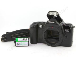 MINT Canon EOS 500 35mm SLR Film Camera Bonus Film Fast Film Roll